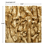 Uttermost Rio Gold Wood Wall Décor 04327 TEAK BRANCH