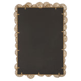 Uttermost Ripley Gold Lotus Mirror 09815 STEEL, MIRROR, MDF