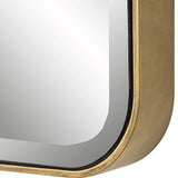 Uttermost Hampshire Square Gold Mirror 09794 MIRROR,IRON