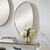 Uttermost Boomerang Gold Mirror 09812 GLASS,IRON,MDF