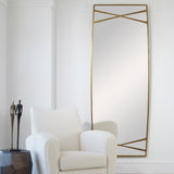 Uttermost Gentry Oversized Gold Mirror 09806 MDF,MIRROR