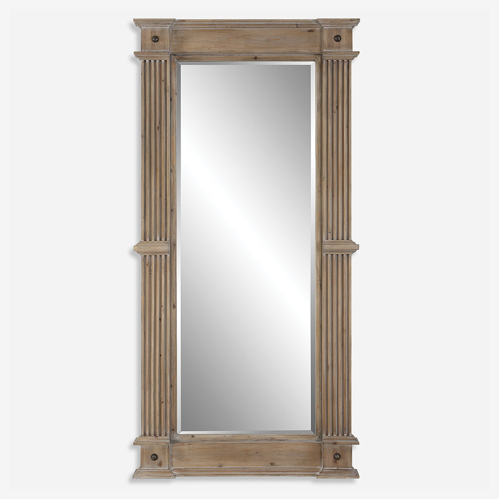 Uttermost McAllister Natural Wood Oversized Mirror 09799 FIRWOOD,MDF,MIRROR