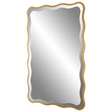 Uttermost Aneta Gold Scalloped Mirror 09827 MDF,MIRROR