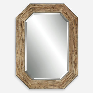 Uttermost Siringo Rustic Octagonal Mirror 09821 IRON,MIRROR, FIR, MDF