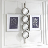 Uttermost Button Silver Mirror 09842 IRON, MDF, GLASS