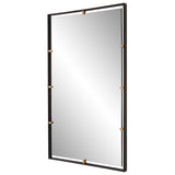 Uttermost Egon Rectangular Bronze Mirror 09845 IRON, MDF, GLASS