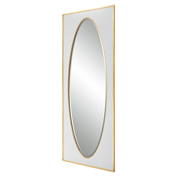 Uttermost Danbury White Mirror 09846 PINE, MDF, GLASS
