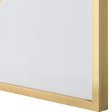 Uttermost Danbury White Mirror 09846 PINE, MDF, GLASS