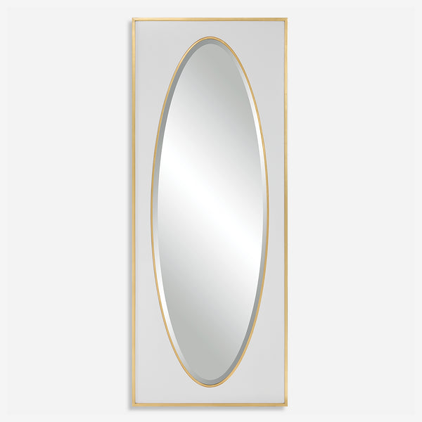 Uttermost Danbury White Mirror 09846 PINE, MDF, GLASS