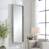 Uttermost Omega Oversized Silver Mirror 09847 PINE, MDF, GLASS