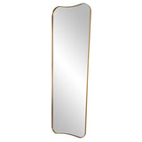 Uttermost Belvoir Large Antique Brass Mirror 09839 STAINLESS STEEL,MDF,GLASS