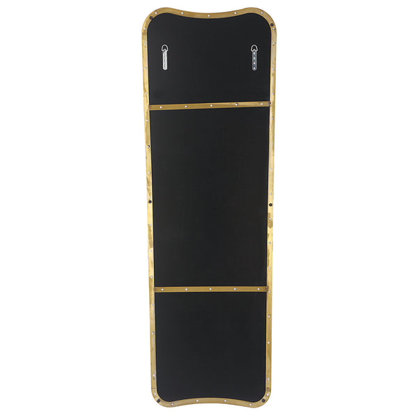 Uttermost Belvoir Large Antique Brass Mirror 09839 STAINLESS STEEL,MDF,GLASS