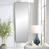 Uttermost Belvoir Large Antique Brass Mirror 09839 STAINLESS STEEL,MDF,GLASS