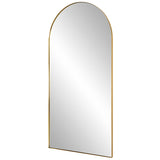 Uttermost Crosley Antique Brass Arch Mirror 09841 STAINLESS STEEL,MDF,GLASS