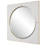 Uttermost Cyprus White Square Mirror 09817 MIRROR,MDF,PU