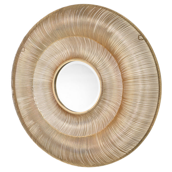 Uttermost Bauble Round Gold Mirror 09852 IRON, MIRROR, MDF