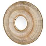 Uttermost Bauble Round Gold Mirror 09852 IRON, MIRROR, MDF