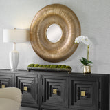 Uttermost Bauble Round Gold Mirror 09852 IRON, MIRROR, MDF