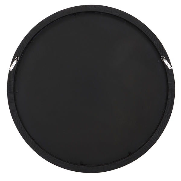 Uttermost Paradise Round Rattan Mirror 09849 MIRROR, MDF, IRON, RATTAN