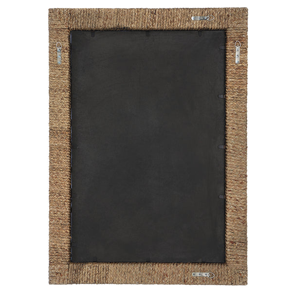Uttermost Island Braided Straw Mirror 09853 MIRROR, MDF, IRON, STRAW ROPE