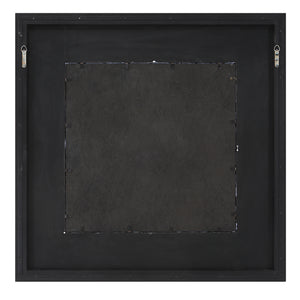 Uttermost Wharton Whitewashed Square Mirror 09854 MIRROR, MDF, FIR, IRON
