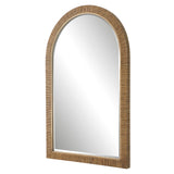 Uttermost Cape Natural Arch Mirror 09856 MIRROR, MDF, RATTAN, FIR