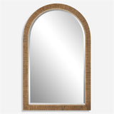 Uttermost Cape Natural Arch Mirror 09856 MIRROR, MDF, RATTAN, FIR