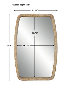 Uttermost Tiki Rattan Mirror 09831 MIRROR,Rattan,MDF