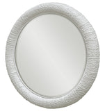 Uttermost Mariner White Round Mirror 08168 BANANA WEAVING,RATTAN,PLYWOOD,GLASS