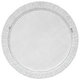 Uttermost Mariner White Round Mirror 08168 BANANA WEAVING,RATTAN,PLYWOOD,GLASS