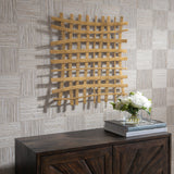 Uttermost Gridlines Gold Metal Wall Decor 04333 IRON