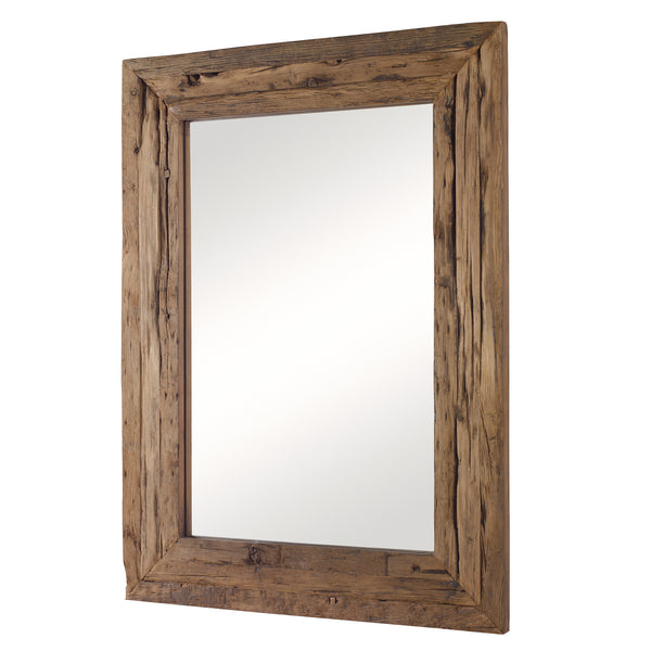 Uttermost Rennick Rustic Wood Mirror 09816 Reclaimed Pine
