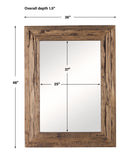 Uttermost Rennick Rustic Wood Mirror 09816 Reclaimed Pine