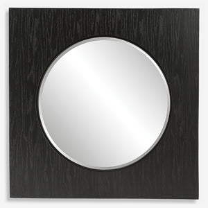 Uttermost Hillview Wood Panel Mirror 09863 MIRROR, MDF, IRON, OAK