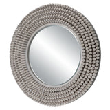 Uttermost Portside Round Gray Mirror 09873 MDF,FIR,MIRROR