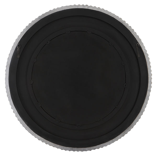 Uttermost Portside Round Gray Mirror 09873 MDF,FIR,MIRROR