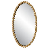 Uttermost Serna Gold Oval Mirror 09875 MIRROR, MDF, IRON