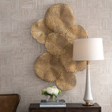 Uttermost Ripley Gold Metal Wall Art 04335 Iron