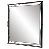 Uttermost Entangled Modern Square Mirror 09868 IRON, MDF, MIRROR,POND CYPRUS