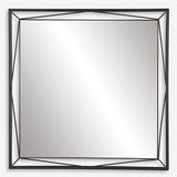 Uttermost Entangled Modern Square Mirror 09868 IRON, MDF, MIRROR,POND CYPRUS