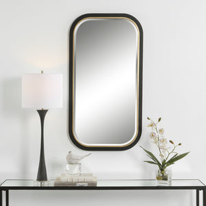 Uttermost Nevaeh Curved Rectangle Mirror 09880 IRON,MDF, MIRROR