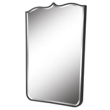 Uttermost Tiara Curved Iron Mirror 09881 IRON,MDF, MIRROR