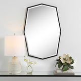 Uttermost Facet Octagonal Iron Mirror 09889 IRON, MIRROR, MDF