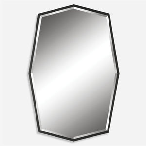 Uttermost Facet Octagonal Iron Mirror 09889 IRON, MIRROR, MDF