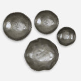 Uttermost Lucky Coins Nickel Wall Decor, Set/4 04344 ALUMINUM