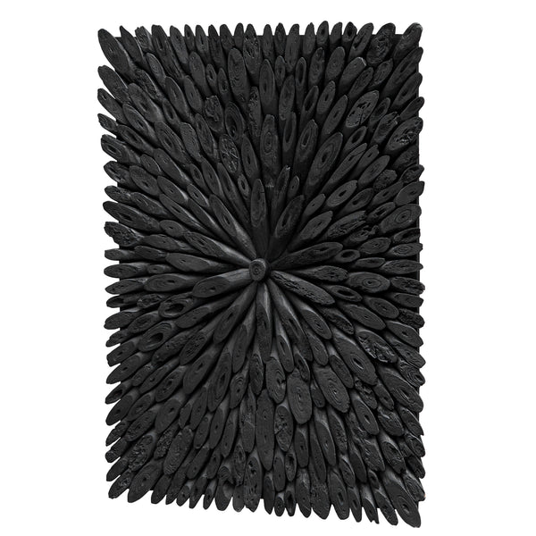 Uttermost Bahama Black Wood Wall Decor 04343 DRIFTWOOD, AND PLYWOOD