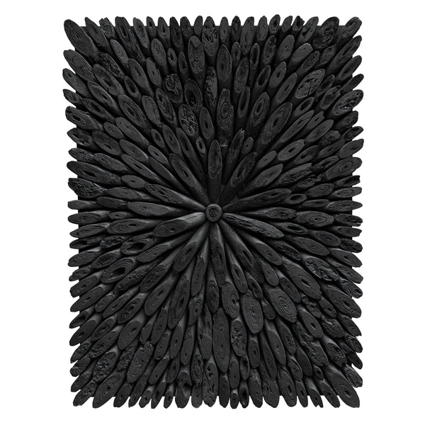 Uttermost Bahama Black Wood Wall Decor 04343 DRIFTWOOD, AND PLYWOOD