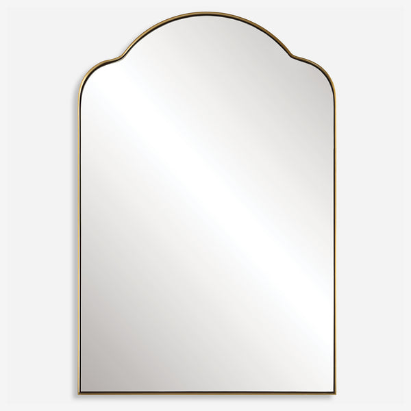 Uttermost Sidney Arch Mirror 09896 STAINLESS STEEL,MDF,GLASS