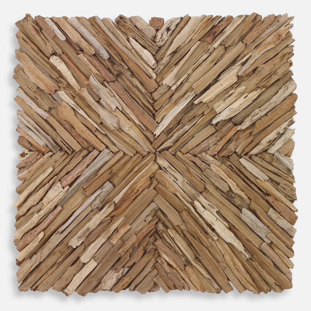 Uttermost Outland Drift Wood Wall Decor 04348 TITLE TSCA VI WITH MIXWOOD