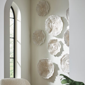 Uttermost Ocean Gems Coral Wall Decor, Set/3 04351 POLYRESIN